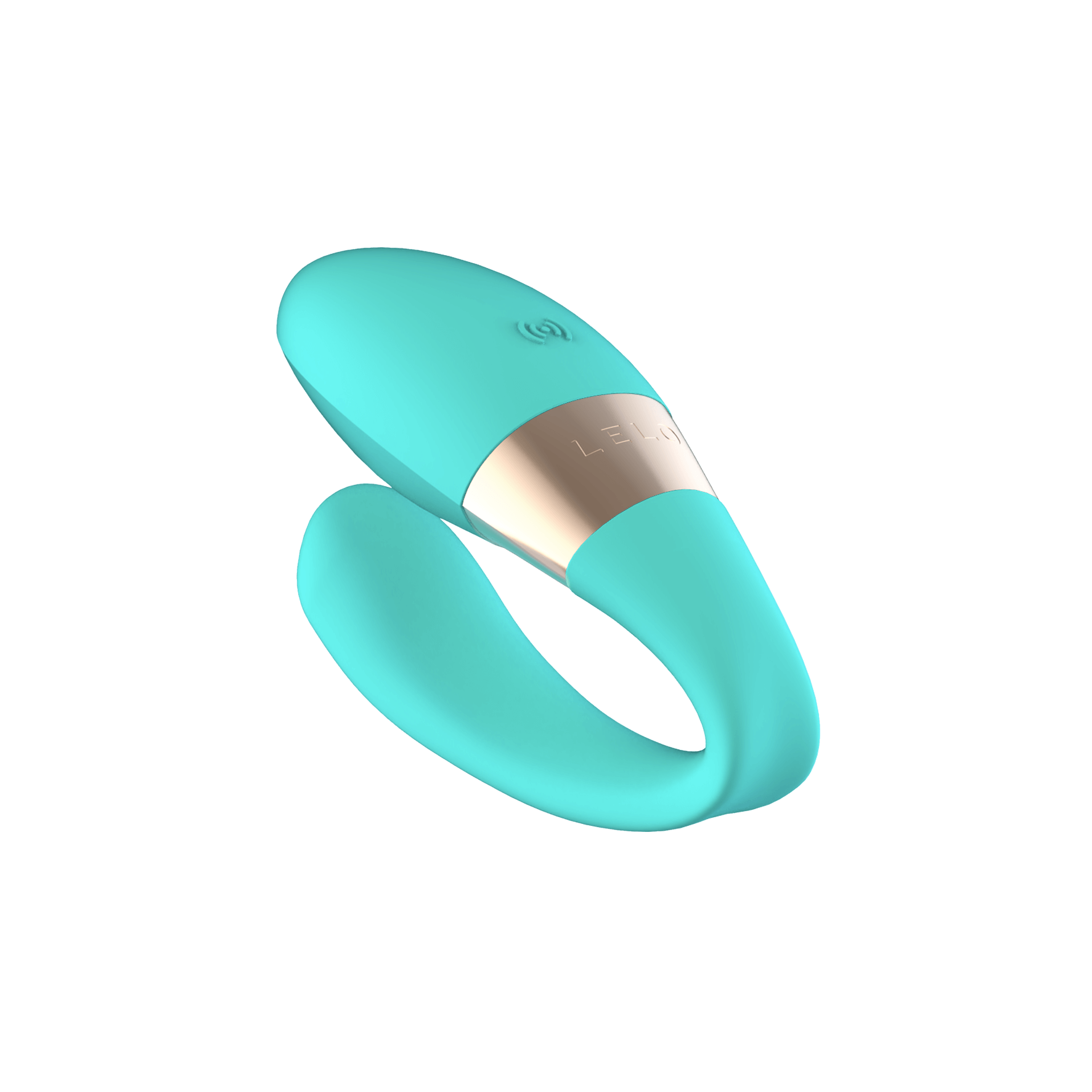 Closeup of LELO TIANI Harmony Aqua laying down view