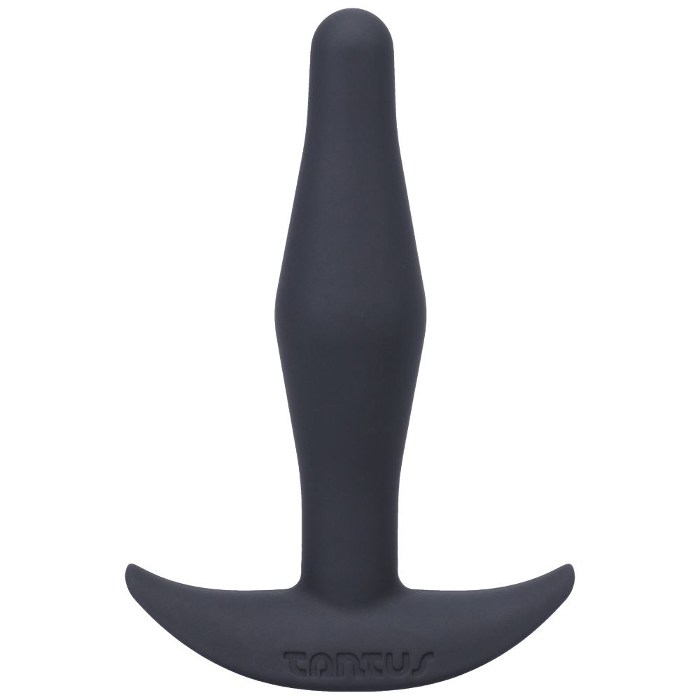 Tantas Black Silicone Butt Plug - Little Flirt