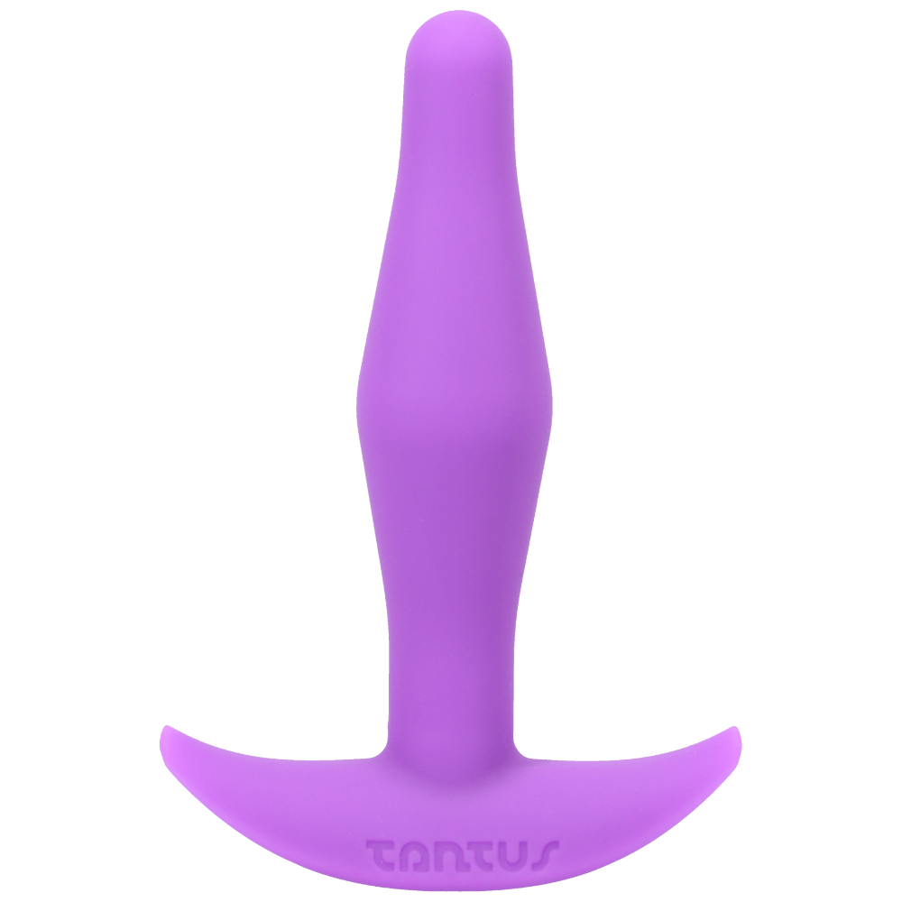 Tantas Black Silicone Butt Plug - Little Flirt