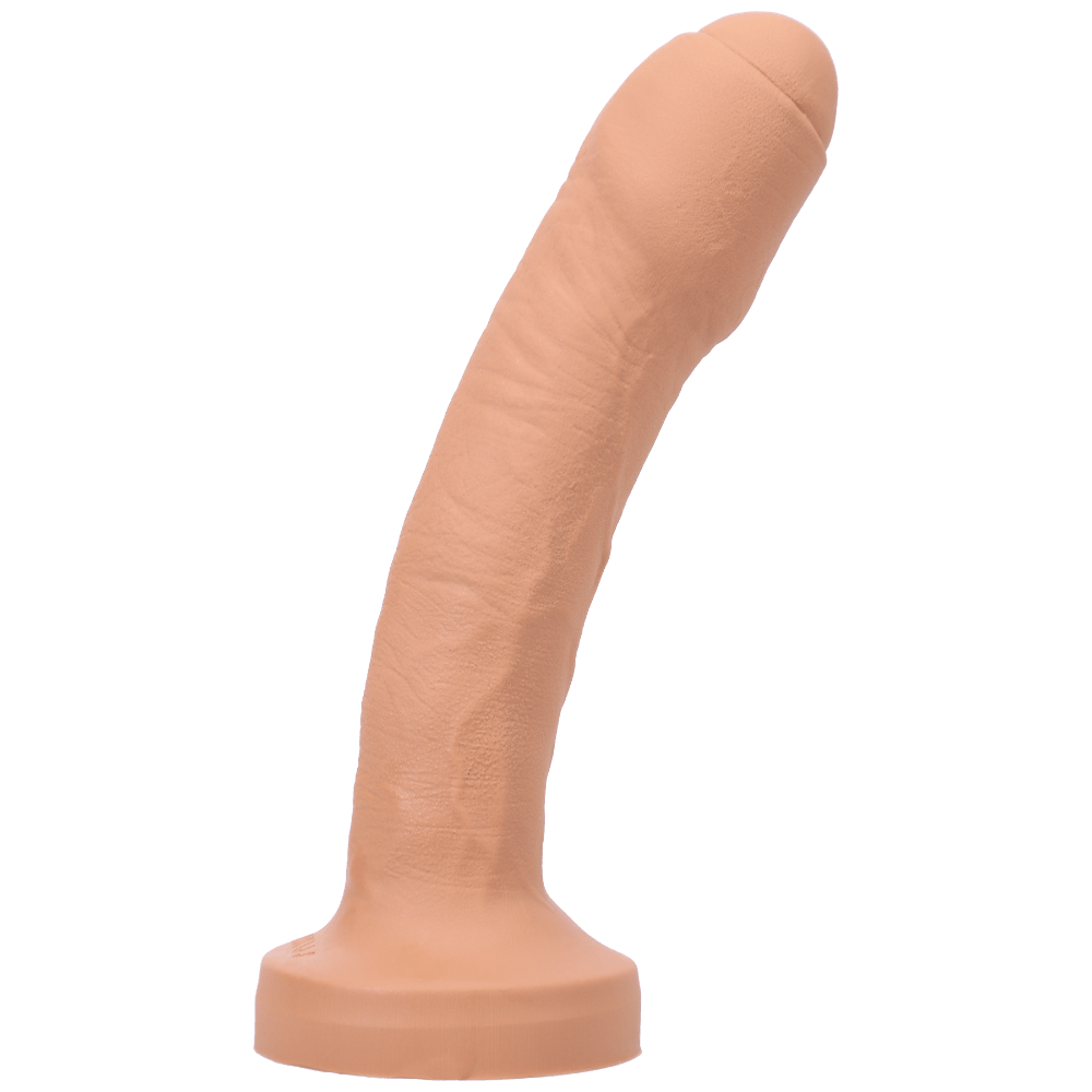 Tantas Uncut # 2 Honey realistic dildo - side view