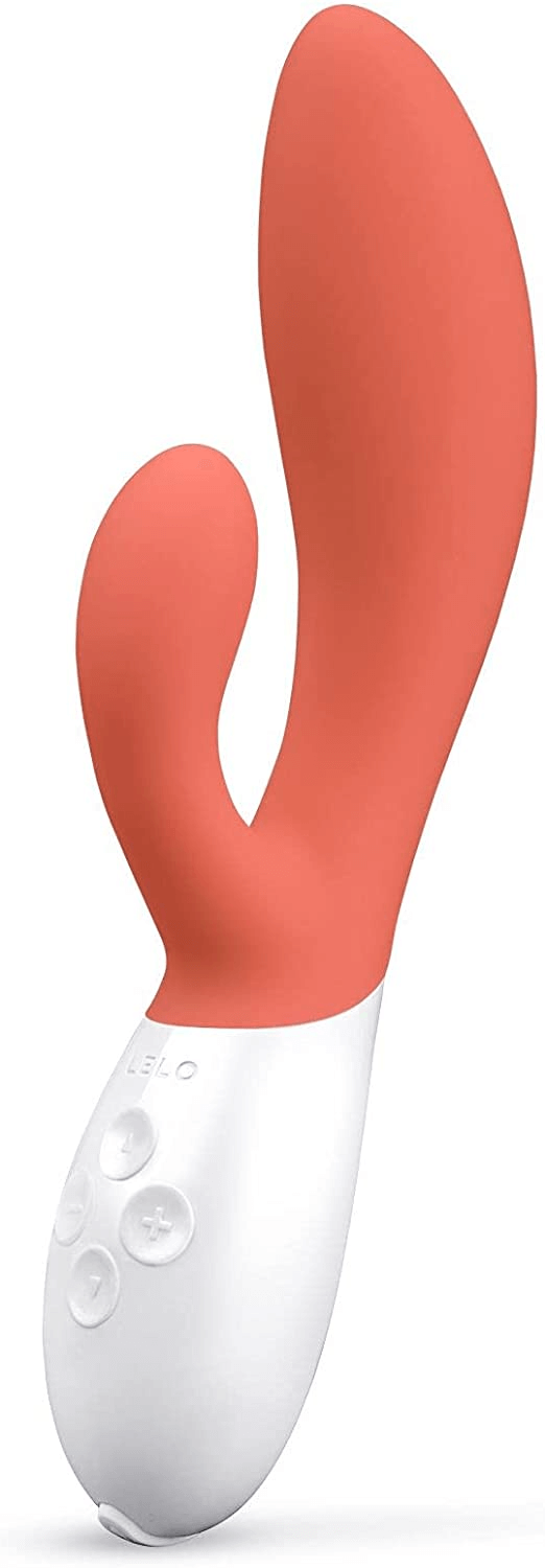 LeLo INA Rabbit Vibrator coral in color