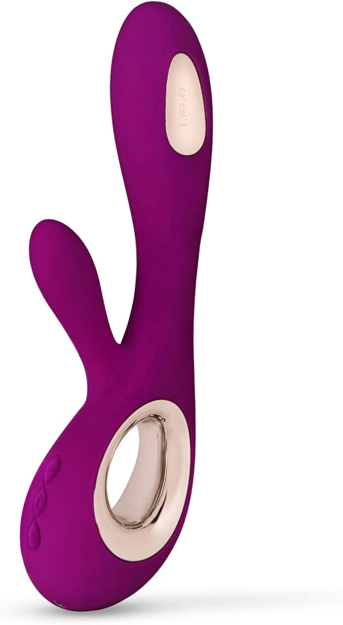 LELO Soraya wave Deep Rose Rabbit Vibrator alternate view 1