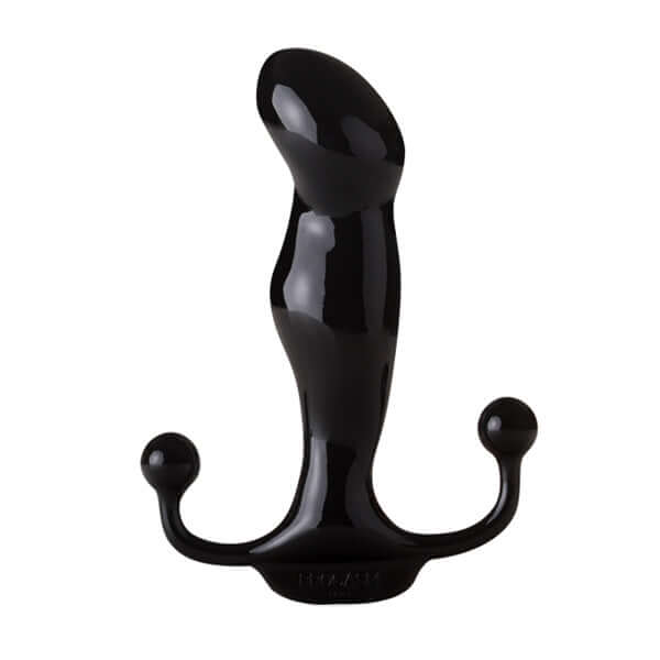 Aneros Progasm Black Ice massager for prostate stimulation, available at Tickle-boxx. Features hands-free pivoting design.