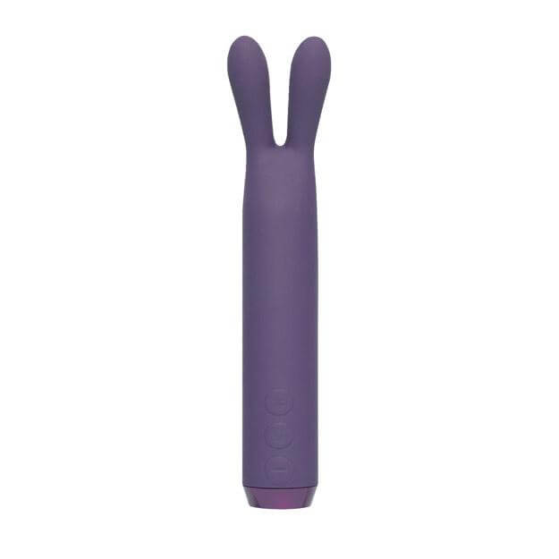 Je Joue Rabbit Bullet Vibrator in purple for dual stimulation, available at Tickle-Boxx. Rechargeable, seamless design.
