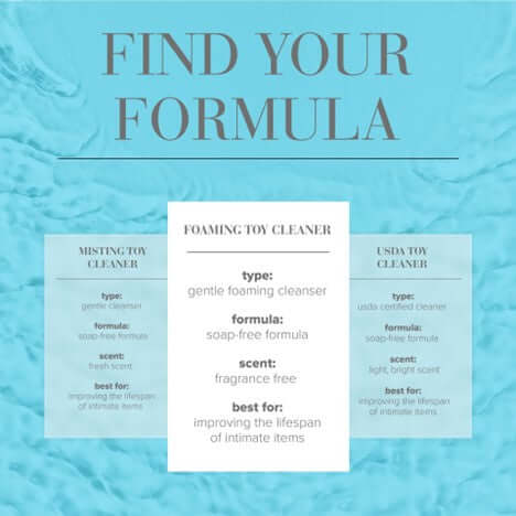 Jo Spray foam sex toy cleaner information