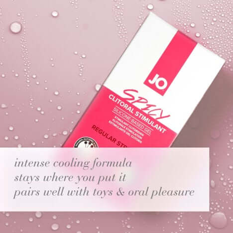 JO Clitoral Gel Spicy - intense cooling
