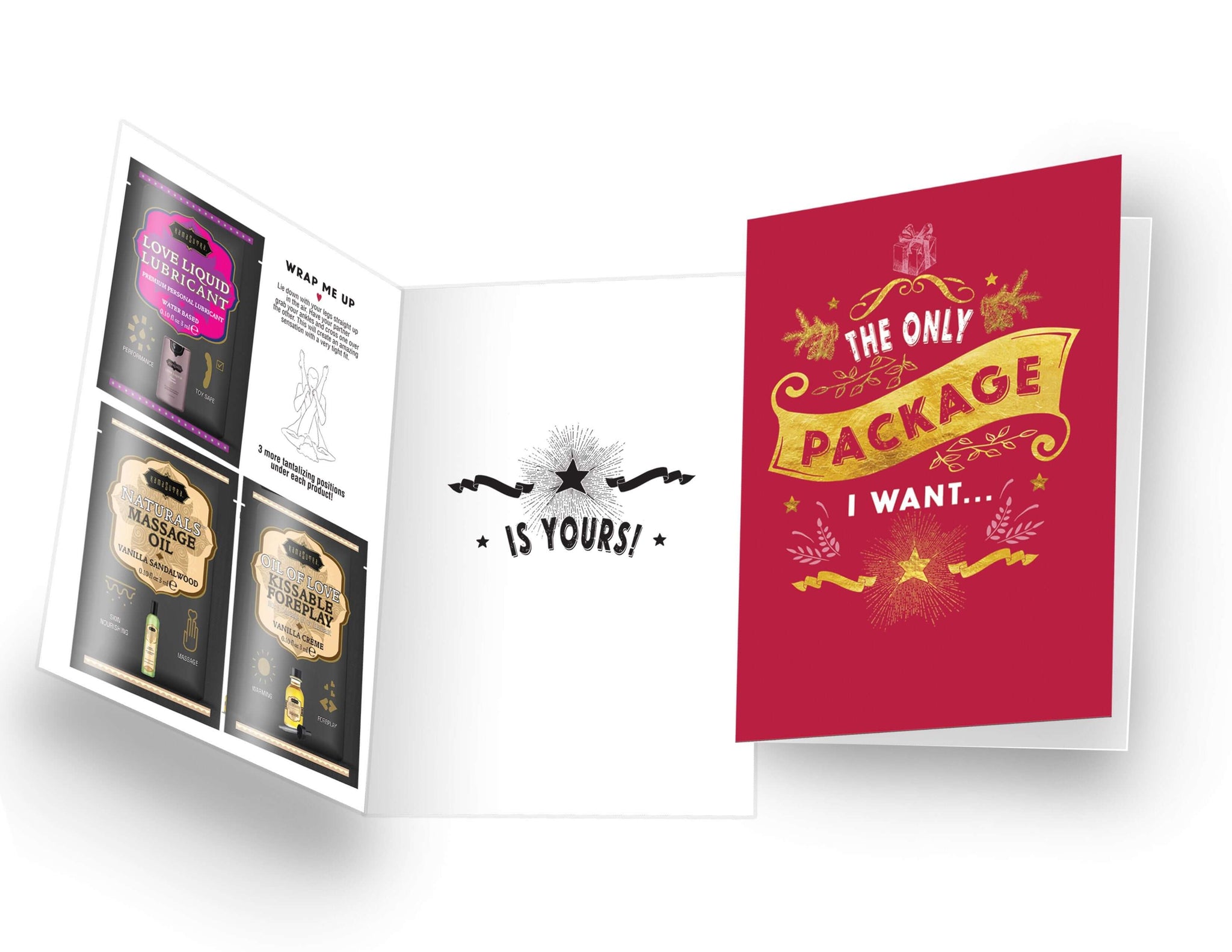Kama Sutra's Gift Card - The only package i want-is yours