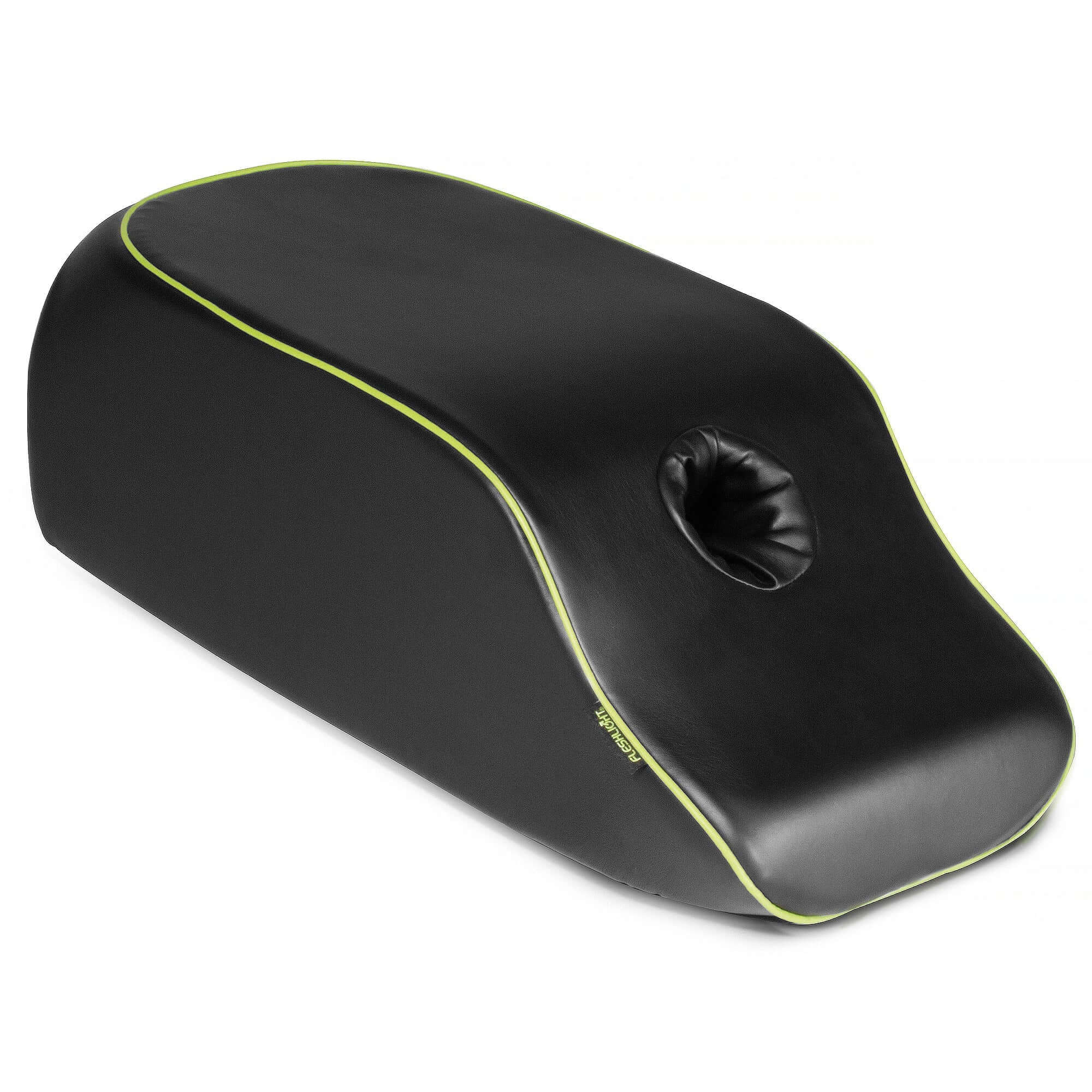 On A Mission - Black Faux Leather padded mount for Fleshlight by Liberator