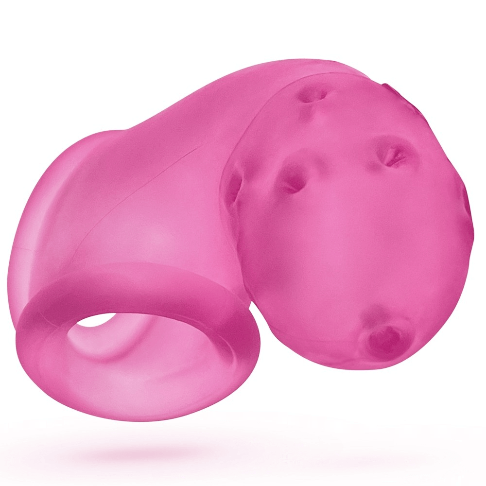 AIRLOCK air-lite vented chastity PINK ICE
